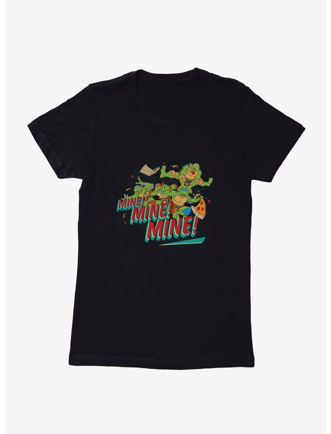 Teenage Mutant Ninja Turtles Not Sharing Womens T-Shirt, BLACK, hi-res