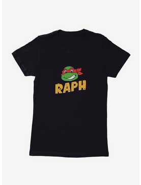 Teenage Mutant Ninja Turtles Raph Face Pizza Name Womens T-Shirt, , hi-res