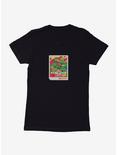 Teenage Mutant Ninja Turtles Say Cheesy Pizza Photo Womens T-Shirt, BLACK, hi-res