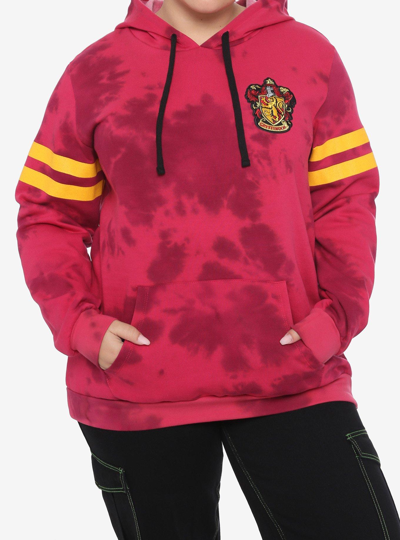 Harry Potter Gryffindor Varsity Wash Girls Hoodie Plus Size Hot Topic