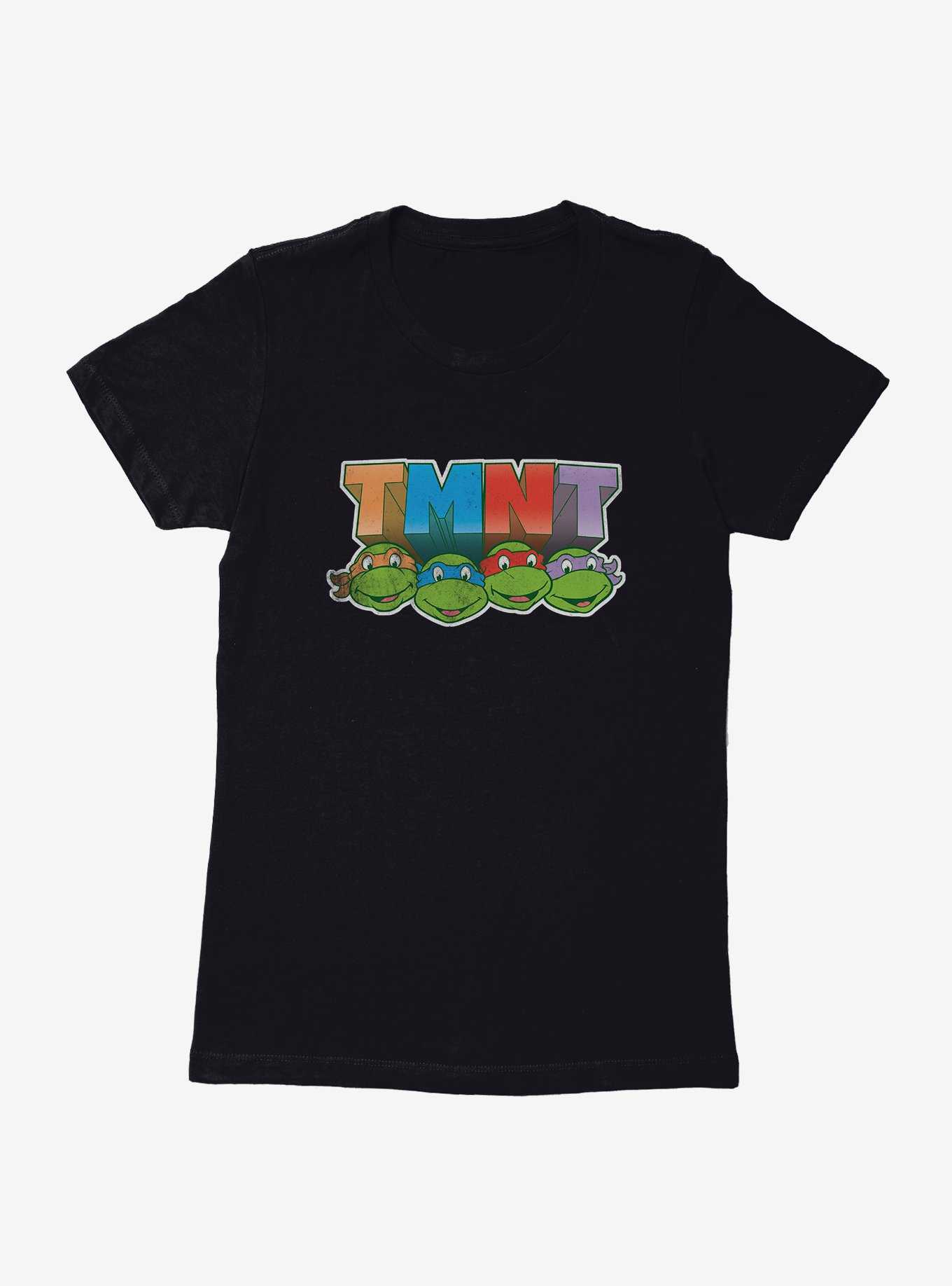 Teenage Mutant Ninja Turtles Acronym Block Letters Womens T-Shirt, , hi-res
