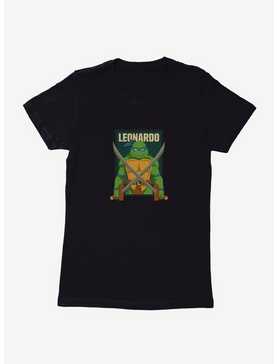 Teenage Mutant Ninja Turtles Leonardo Action Pose Square Womens T-Shirt, , hi-res