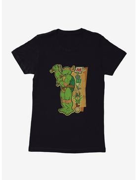 Teenage Mutant Ninja Turtles Michelangelo Script Womens T-Shirt, , hi-res