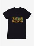 Teenage Mutant Ninja Turtles Radical Group Womens T-Shirt, BLACK, hi-res