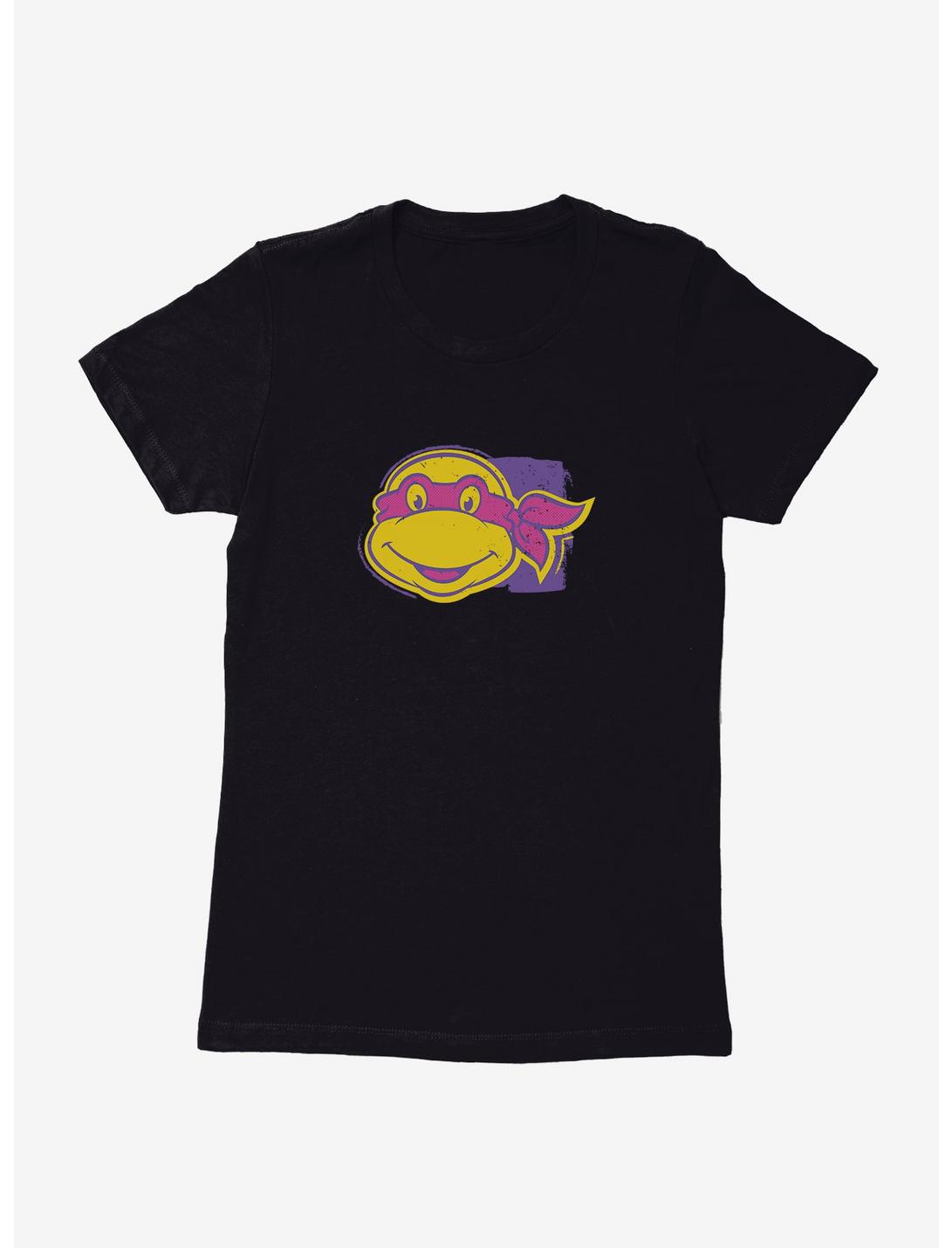 Teenage Mutant Ninja Turtles Raph Pastel Face Womens T-Shirt, BLACK, hi-res