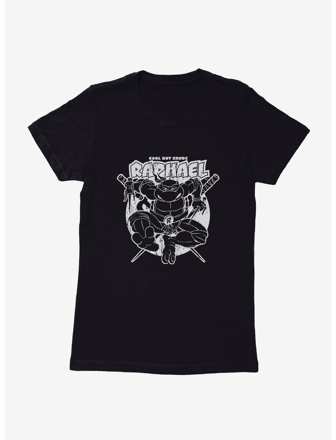 Teenage Mutant Ninja Turtles Raphael Cool But Crude Circle Womens T-Shirt, , hi-res