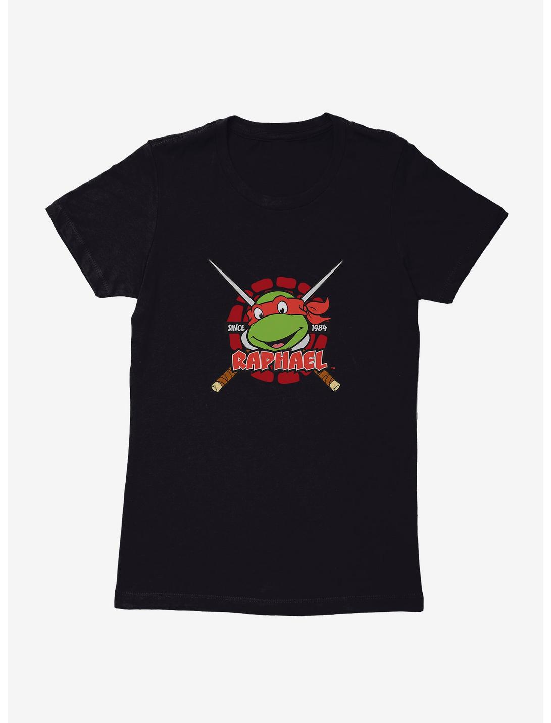 Teenage Mutant Ninja Turtles Raphael Smile Womens T-Shirt, BLACK, hi-res