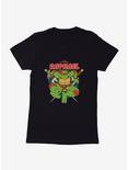 Teenage Mutant Ninja Turtles Raphael Cool But Crude Womens T-Shirt, BLACK, hi-res