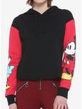 Disney Mickey Mouse & Minnie Mouse Sleeves Girls Hoodie, MULTI, hi-res