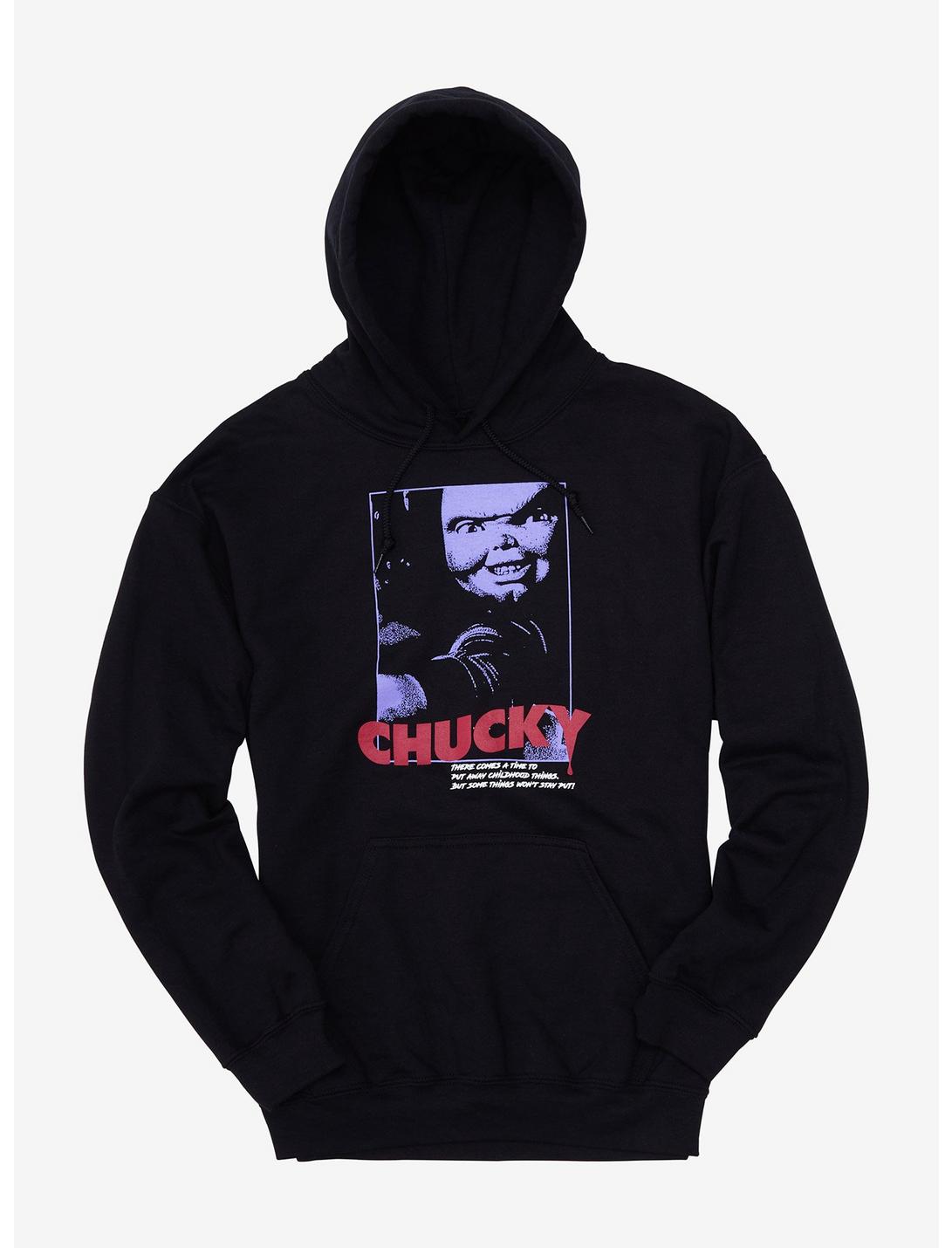 Child's Play Chucky Poster Girls Hoodie, MULTI, hi-res