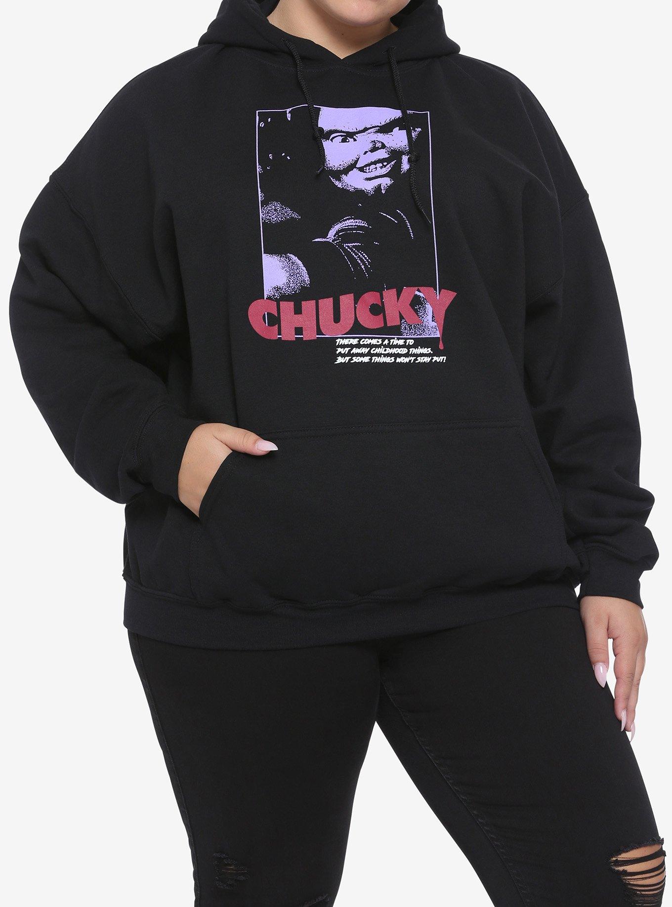 Child's Play Chucky Poster Girls Hoodie Plus Size, MULTI, hi-res