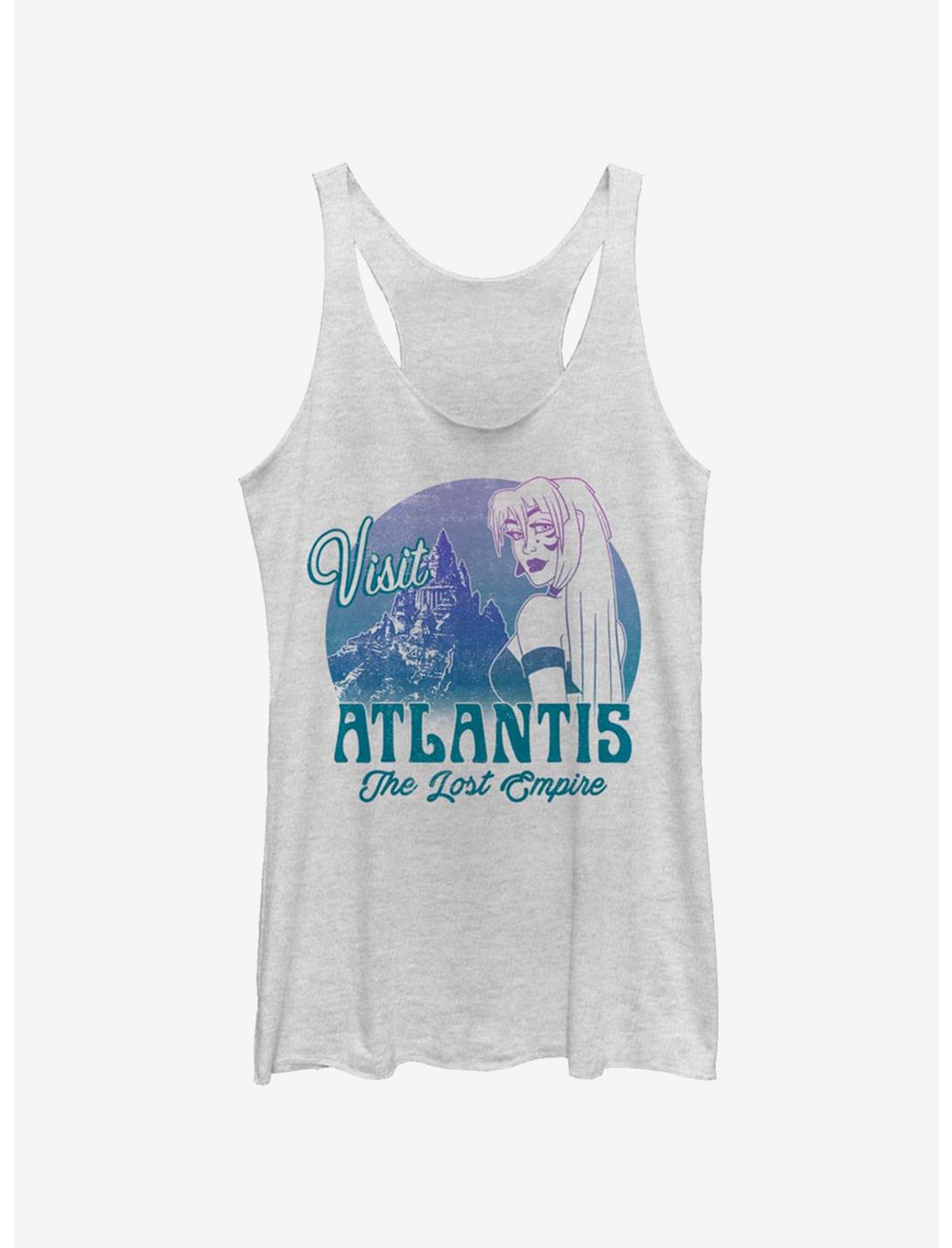 Disney Atlantis: The Lost Empire Atlantis Destination Girls Tank, WHITE HTR, hi-res