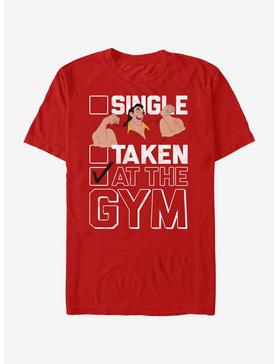 Disney Beauty And The Beast At The Gym T-Shirt, , hi-res