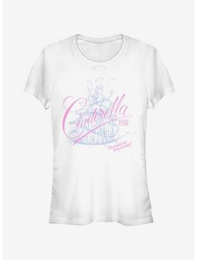 Disney Cinderella Fifties Love Story Girls T-Shirt, WHITE, hi-res