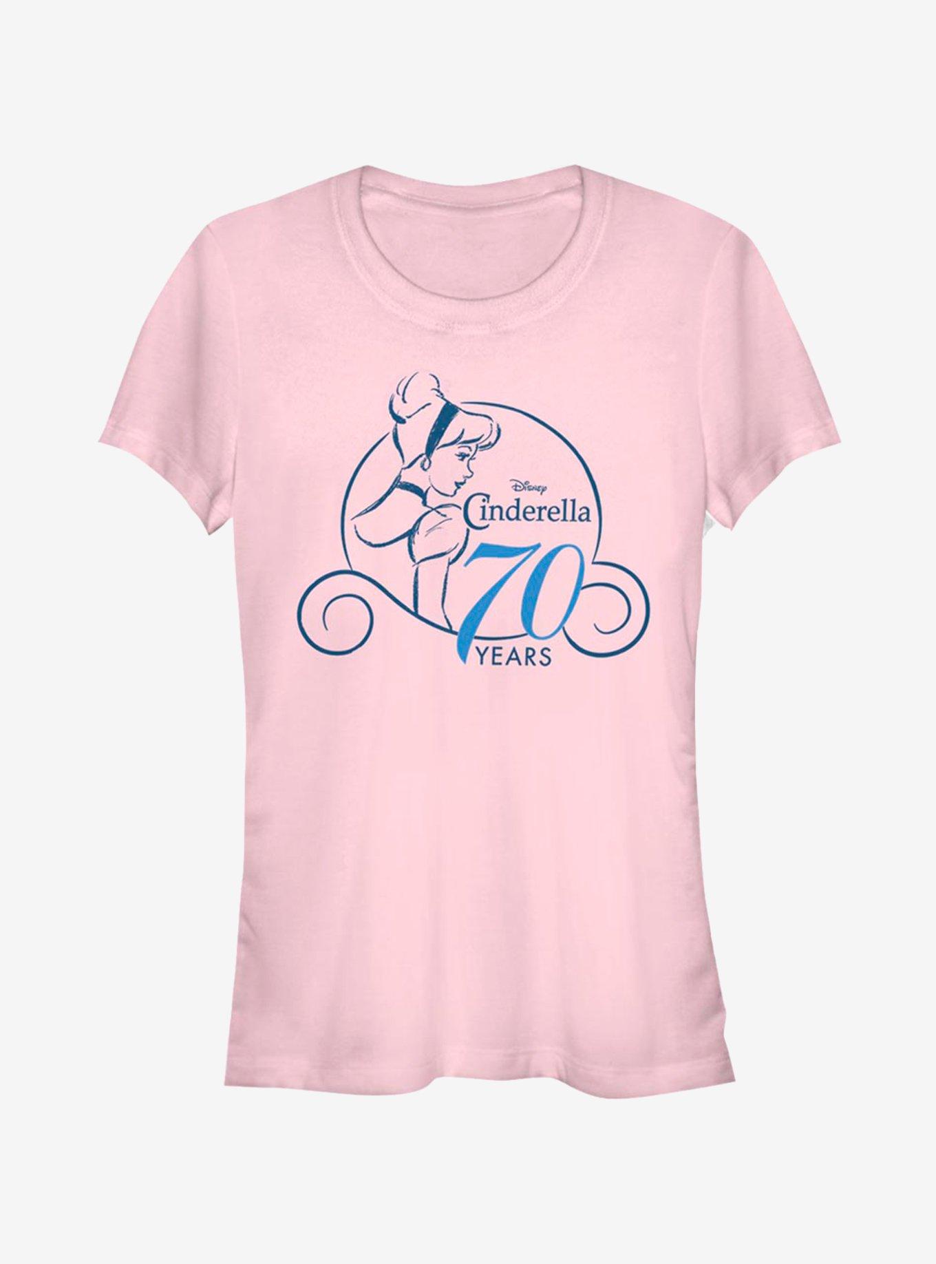 Disney Cinderella Simple Anniversary Girls T-Shirt, , hi-res