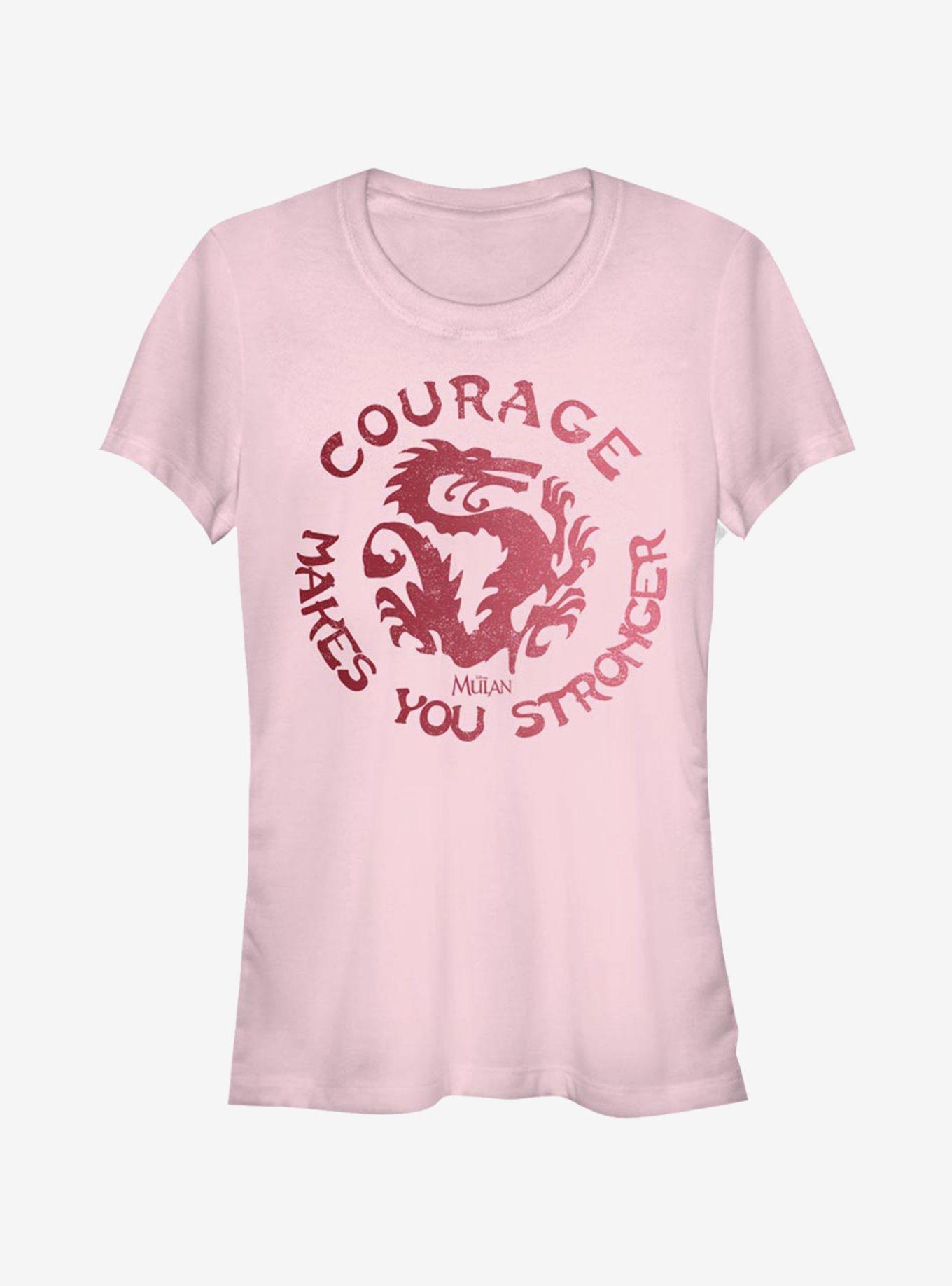 Disney Mulan Courage Girls T-Shirt, LIGHT PINK, hi-res