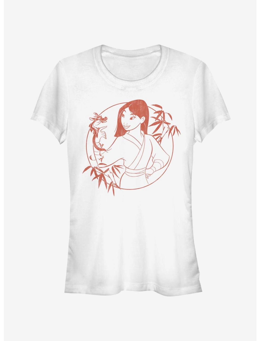 Disney Mulan Bamboo Girls T-Shirt, WHITE, hi-res
