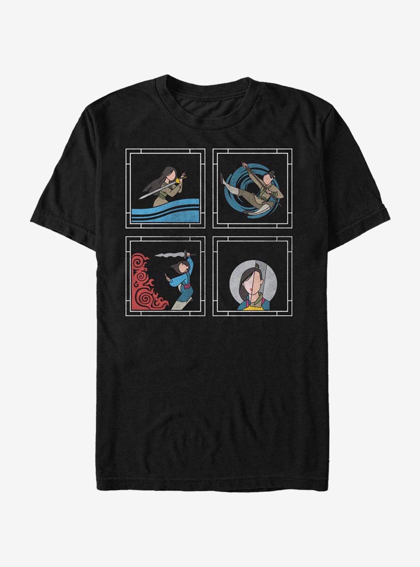 Disney Mulan Make A Man T-Shirt, BLACK, hi-res