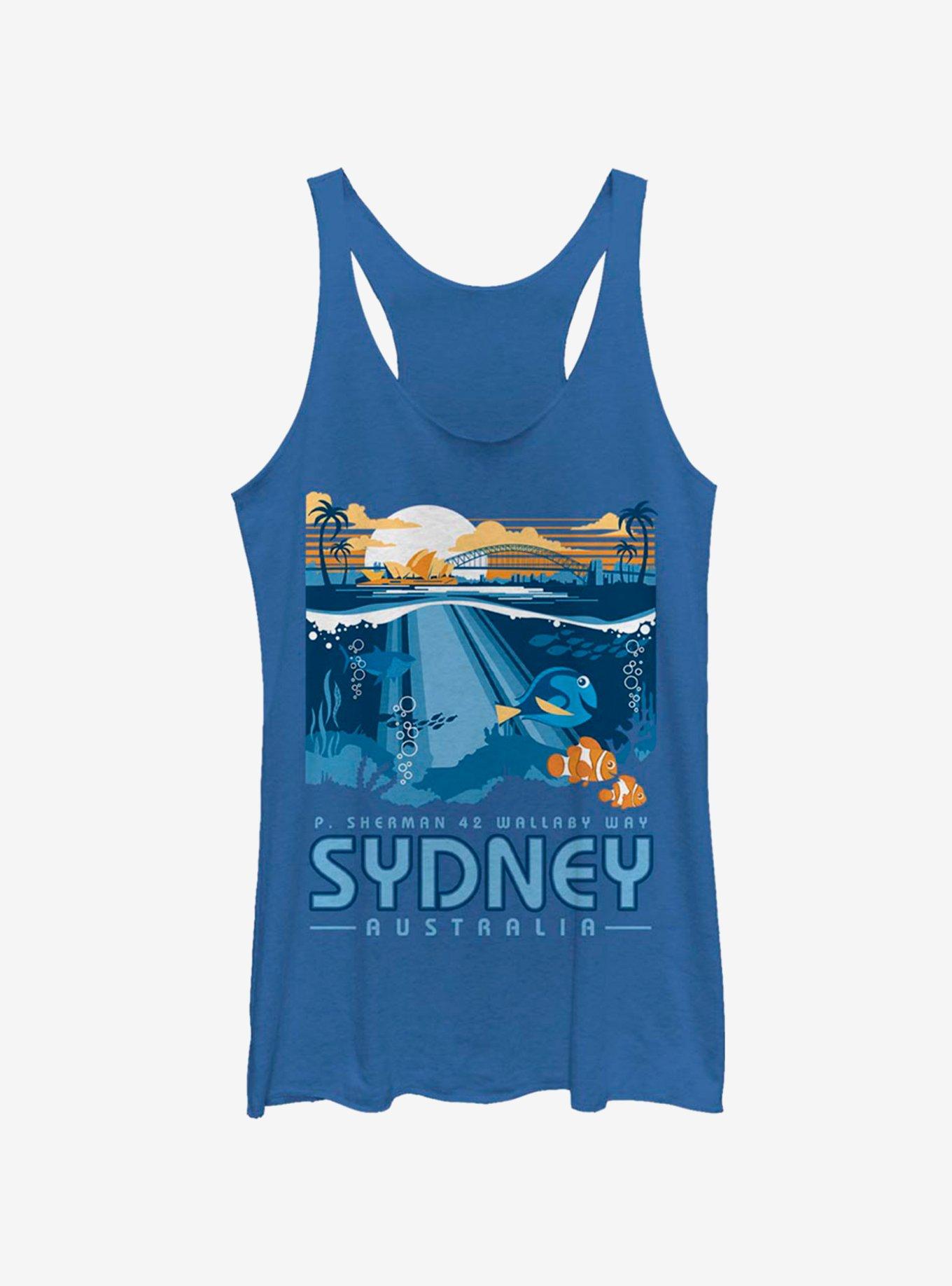 Disney Pixar Finding Nemo Wallaby Way Sydney Girls Tank, ROY HTR, hi-res