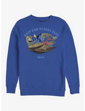 Disney Pixar Finding Nemo Nemo Ocean Crew Sweatshirt, , hi-res