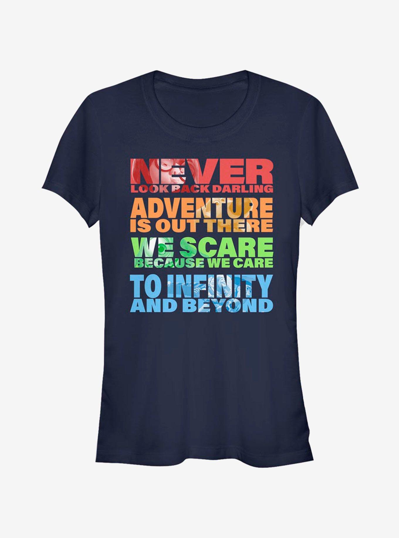 Disney Pixar Rainbow Of Quotes Girls T-Shirt, , hi-res