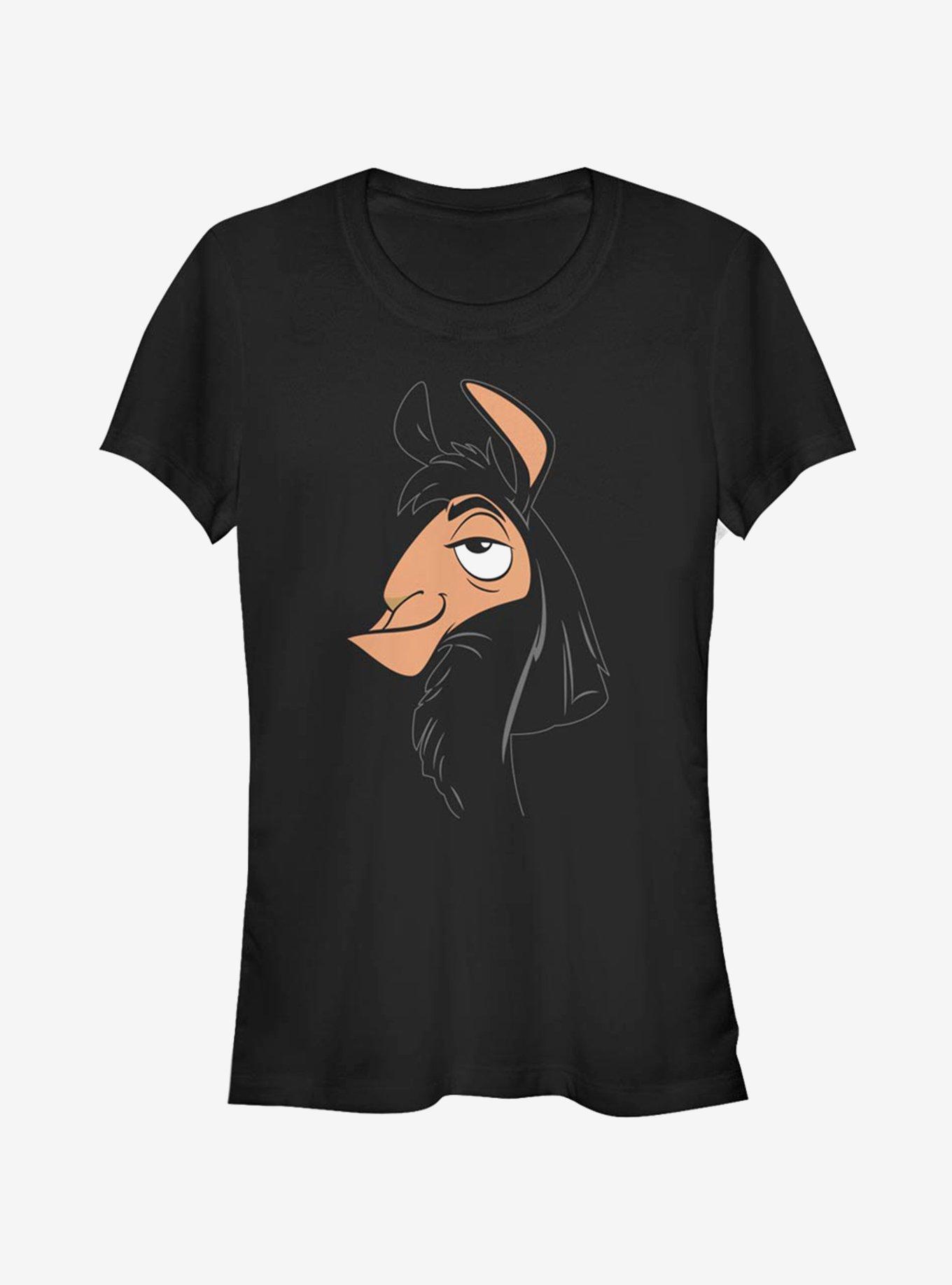 Disney The Emperor's New Groove Kuzco Big Face Girls T-Shirt