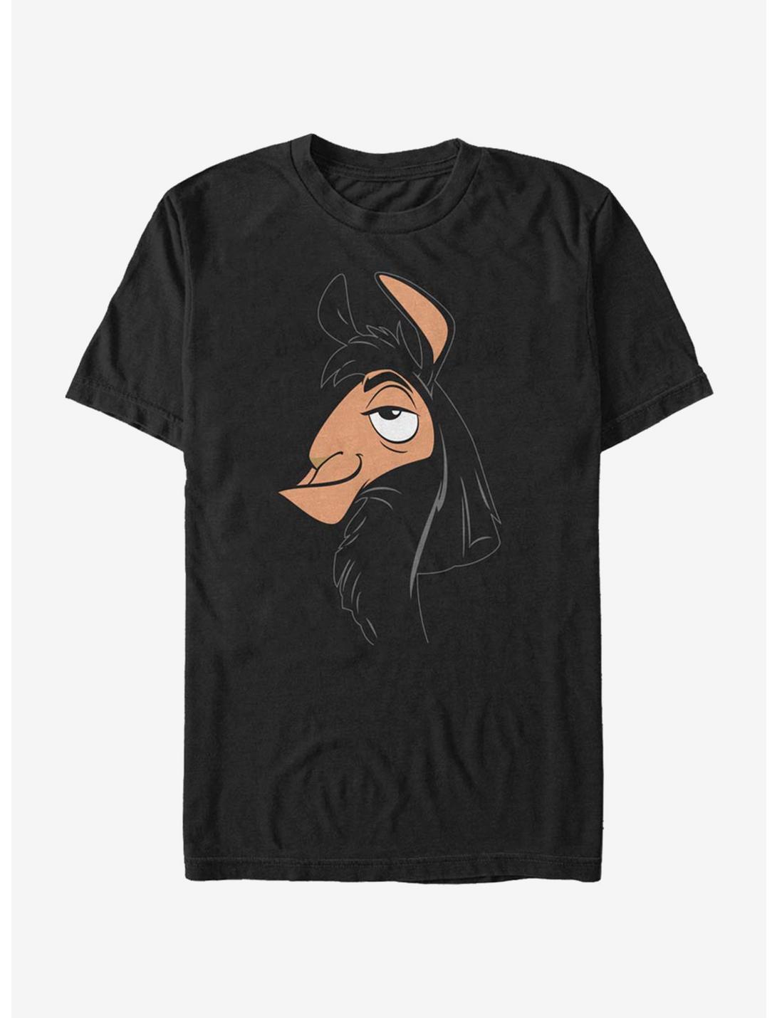 Disney The Emperor's New Groove Kuzco Big Face T-Shirt, BLACK, hi-res