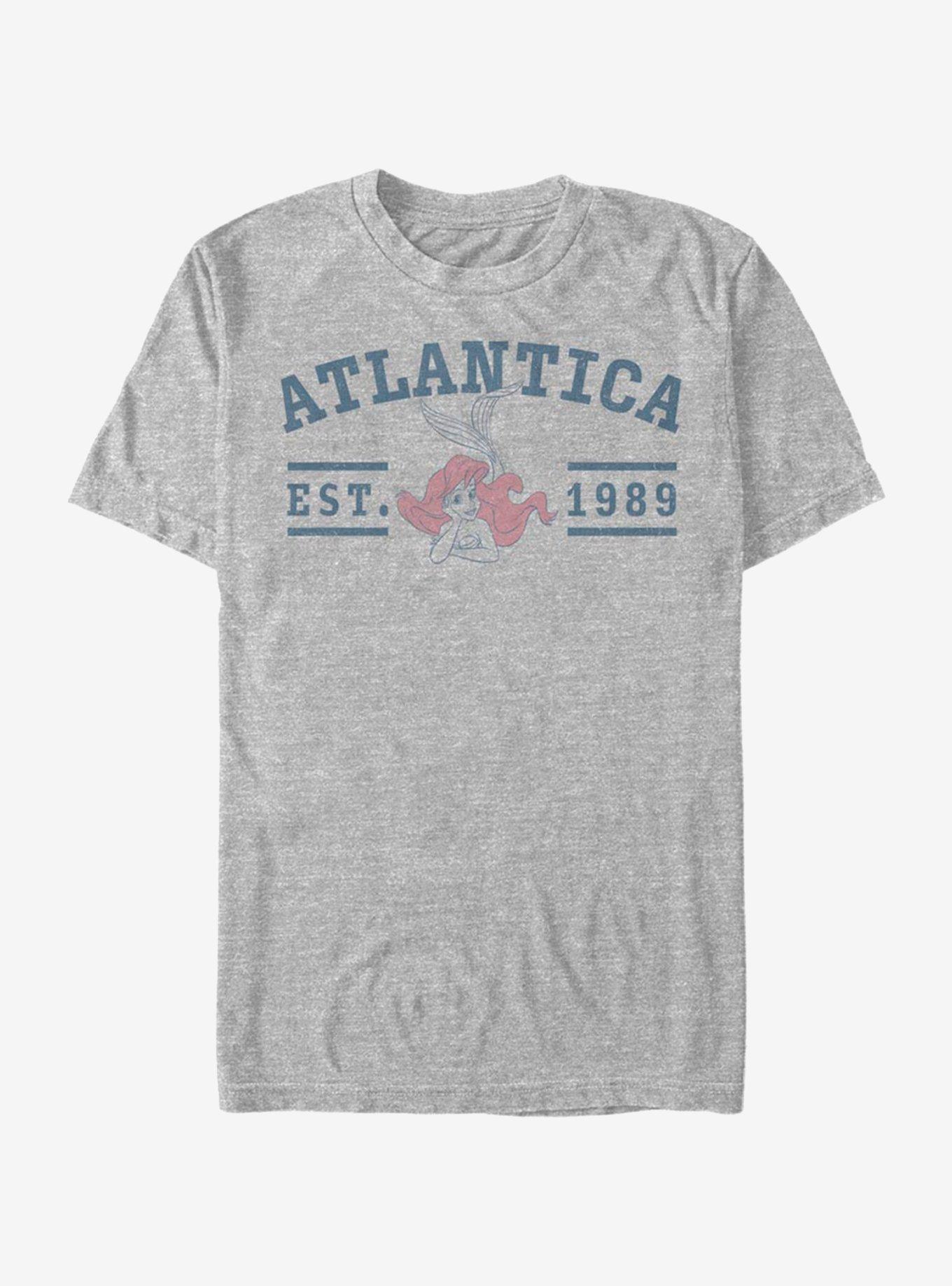 Disney The Little Mermaid Atlantica College T-Shirt, , hi-res