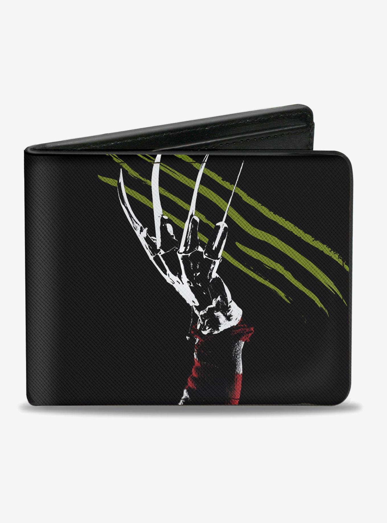 A Nightmare on Elm Street Freddy Slash Bifold Wallet, , hi-res