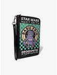 Star Wars Babu Frik Droidsmith Aurebesh Checkers Zip Around Rectangle Wallet, , hi-res
