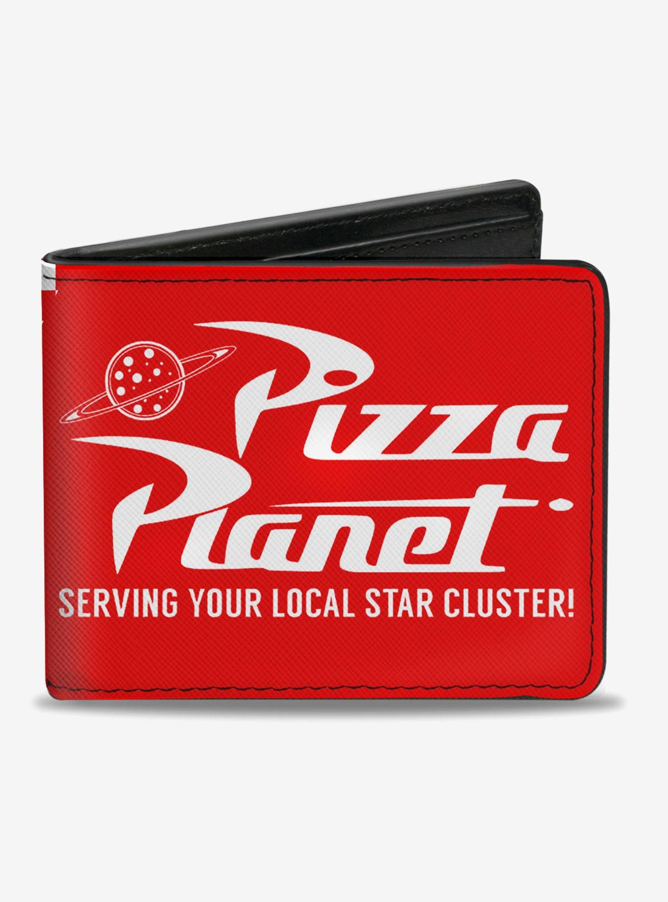 Disney Pixar Toy Story Pizza Planet Serving Your Local Star Cluster Bifold Wallet, , hi-res