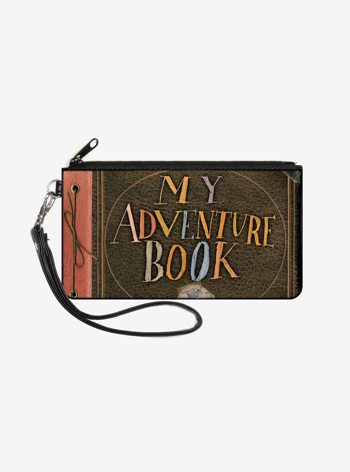 Women's PU Zip Around Wallet Rectangle - Up MY ADVENTURE BOOK Cover —  Buckle-Down