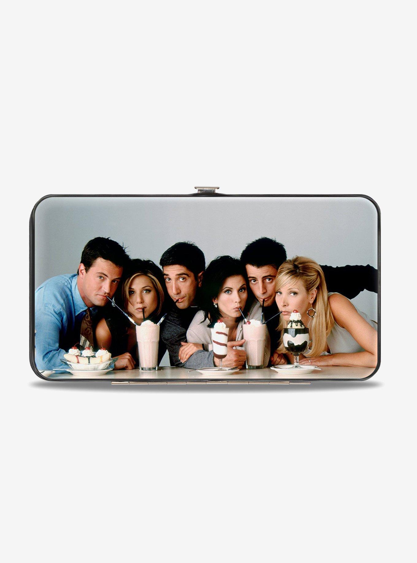 Friends Vivid Character Milk Shake Pose Hinge Wallet, , hi-res