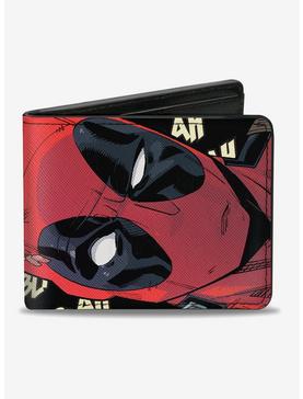 Marvel Deadpool Blah Blah Blah Bifold Wallet, , hi-res
