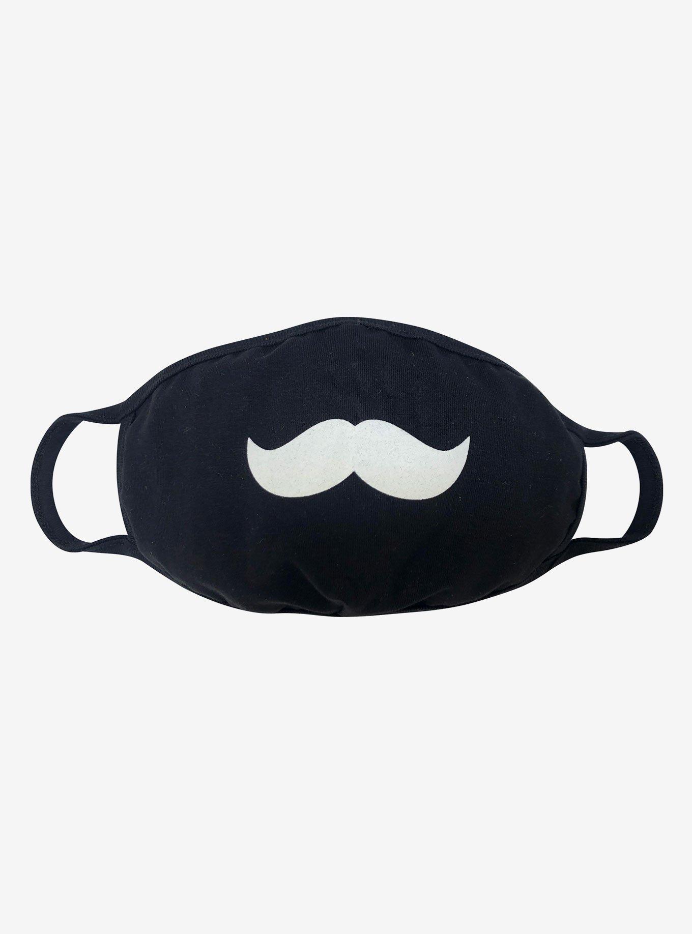 Mustache Fashion Face Mask, , hi-res