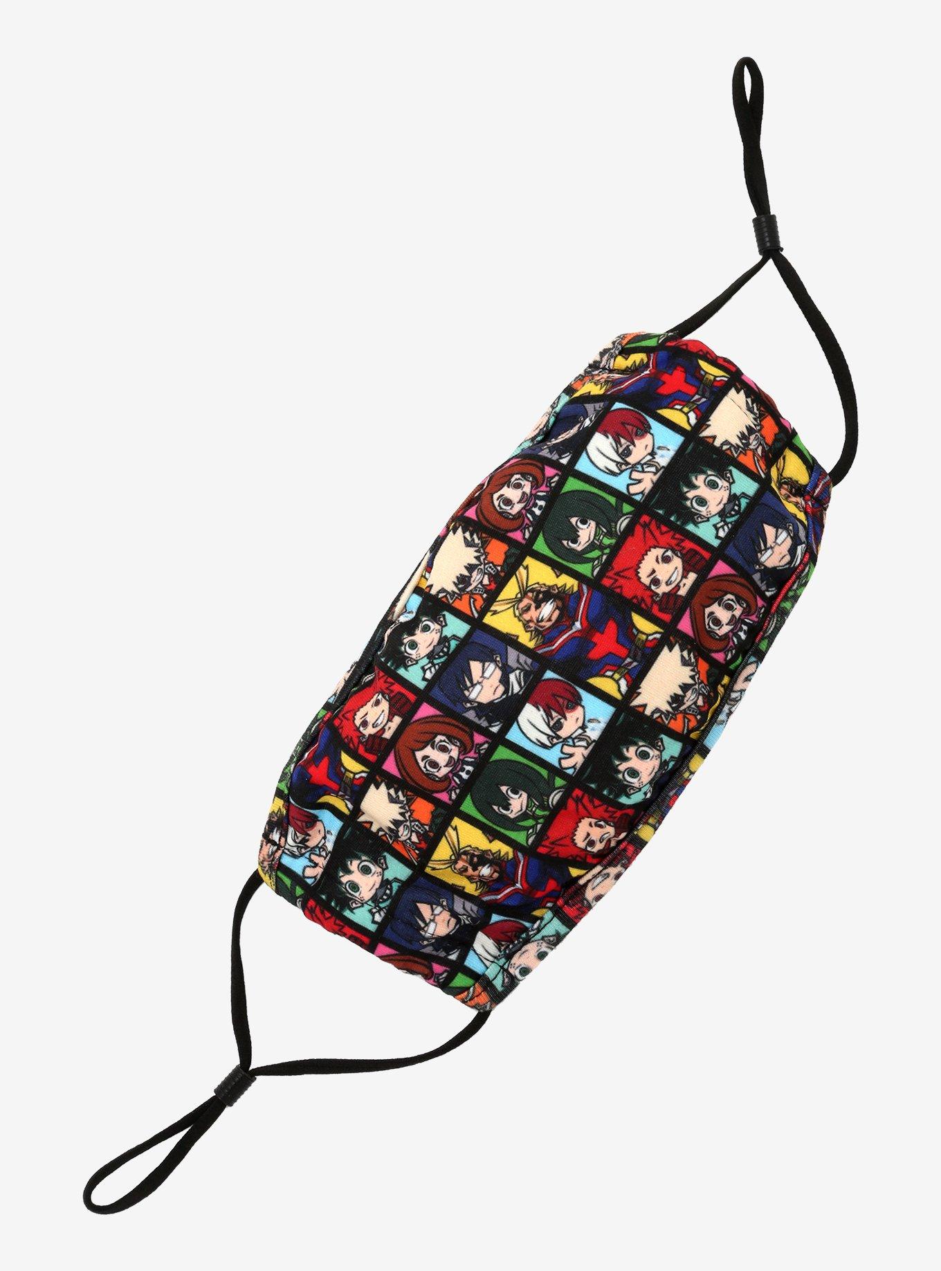 My Hero Academia Character Grid Fashion Face Mask, , hi-res