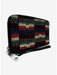 DC Comics Wonder Woman 1984 Truth Love and Justice Zip Around Rectangle Wallet, , hi-res