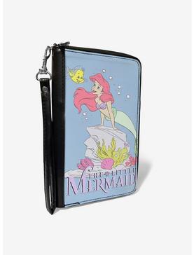 Disney The Little Mermaid Flounder and Ariel Pose Zip Around Rectangle Wallet, , hi-res
