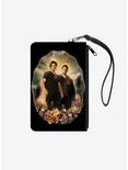 Supernatural Sam and Dean Winchester Saints and Sinners Pose Zip Clutch Canvas Wallet, , hi-res