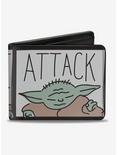 Star Wars The Child Attack Protect Blocks Bifold Wallet, , hi-res