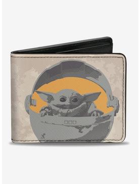 Plus Size Star Wars The Child Wanted Pod Pose Grunge Bifold Wallet, , hi-res