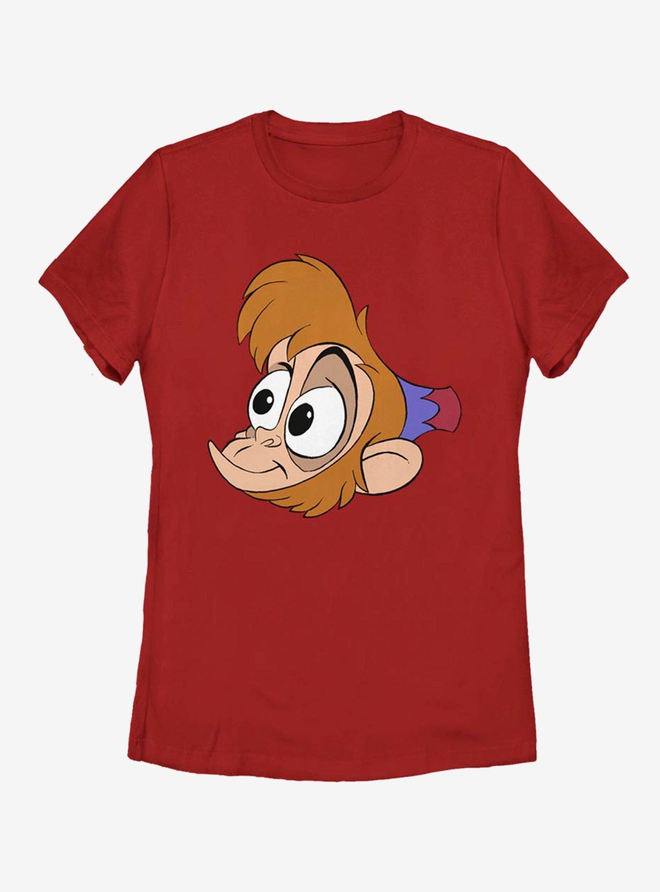Disney Aladdin Big Face Abu Womens T-Shirt, , hi-res