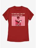 Disney Aladdin Jafar Valentine Meme Womens T-Shirt, RED, hi-res