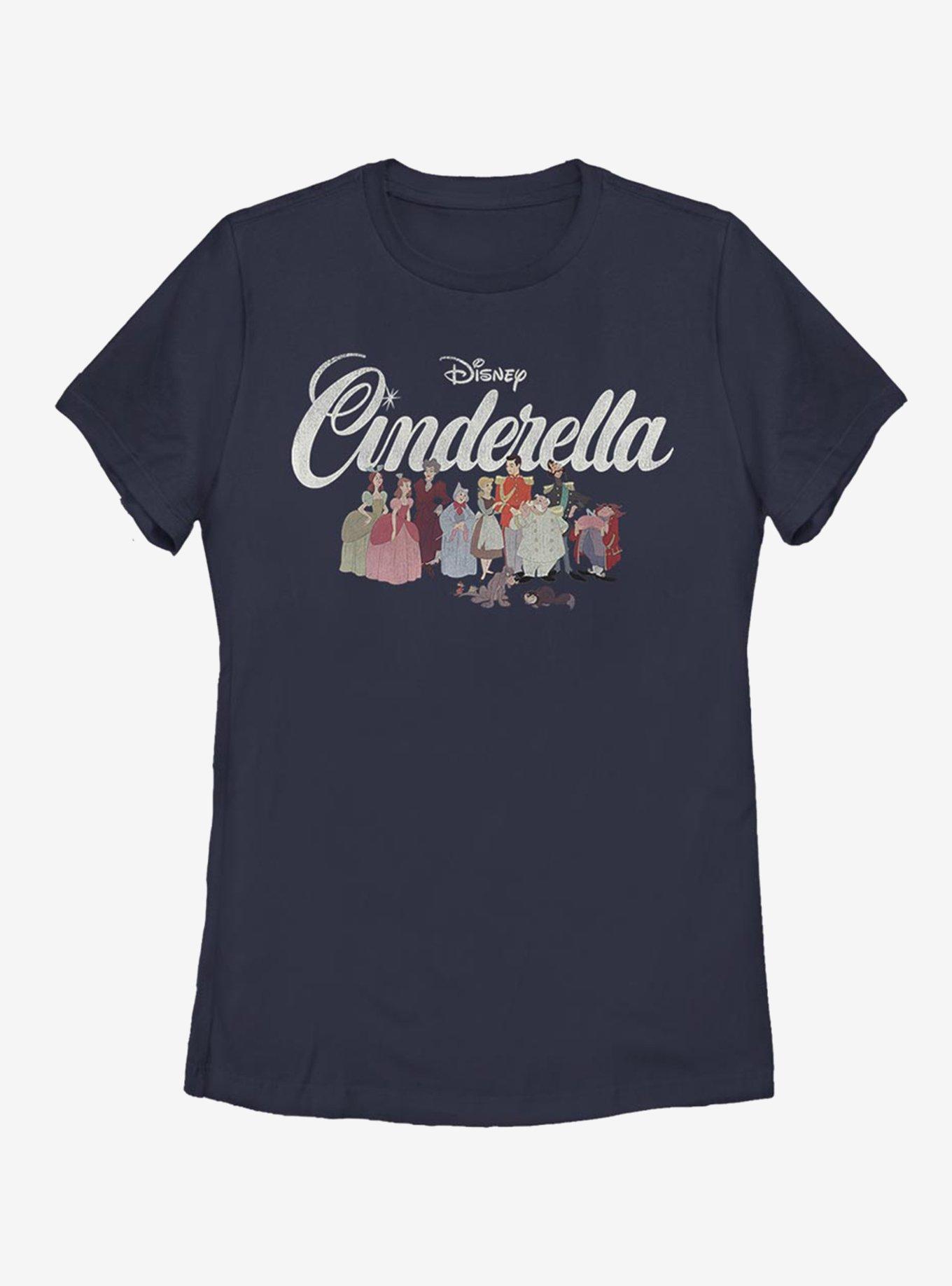 Disney Cinderella Cinderella Group Womens T-Shirt