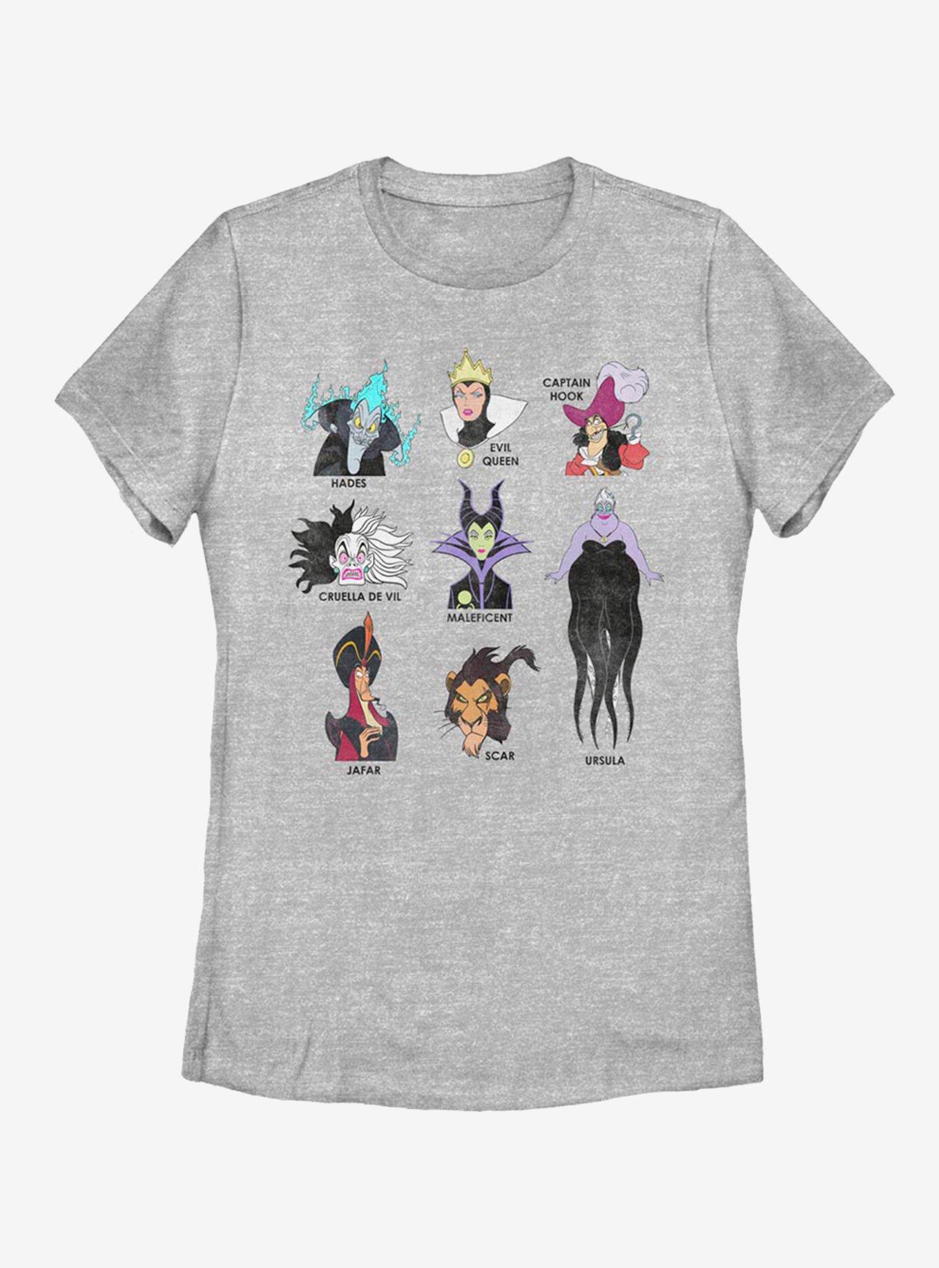 Disney Villains Meet Your Doom Womens T-Shirt, , hi-res