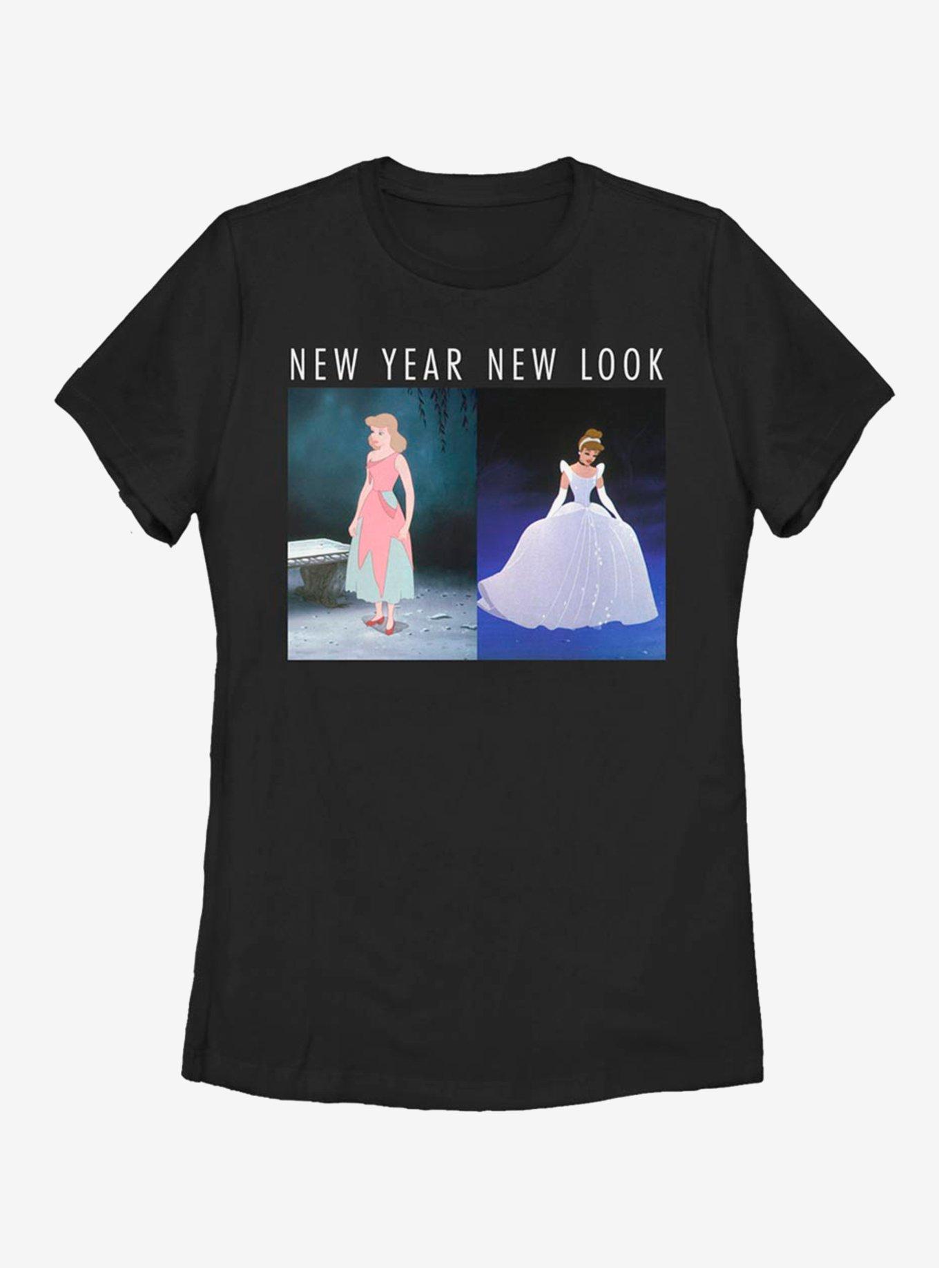 Disney Cinderella New Year Look Womens T-Shirt, , hi-res