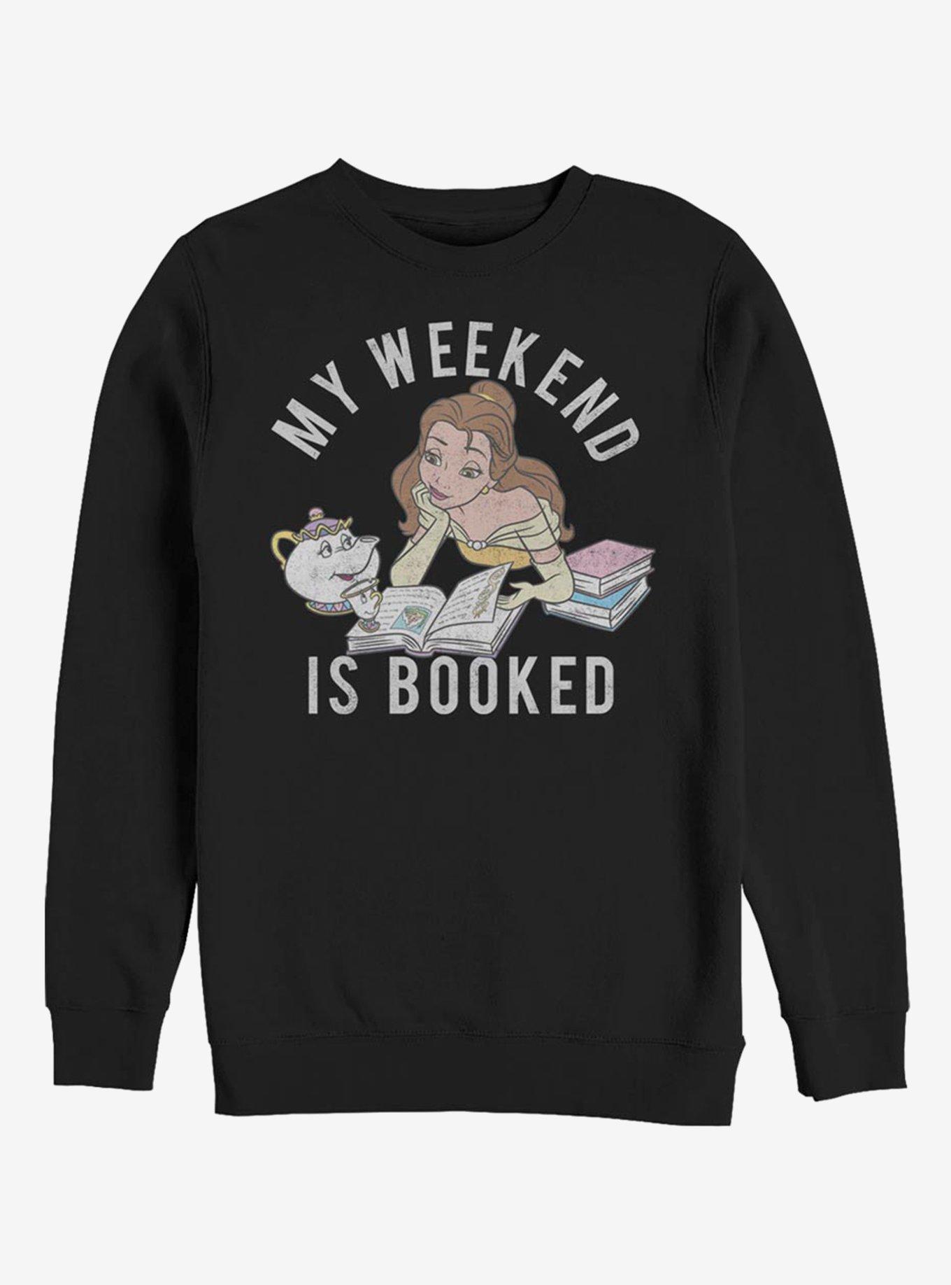 Disney Beauty And The Beast Booked Sweatshirt, , hi-res