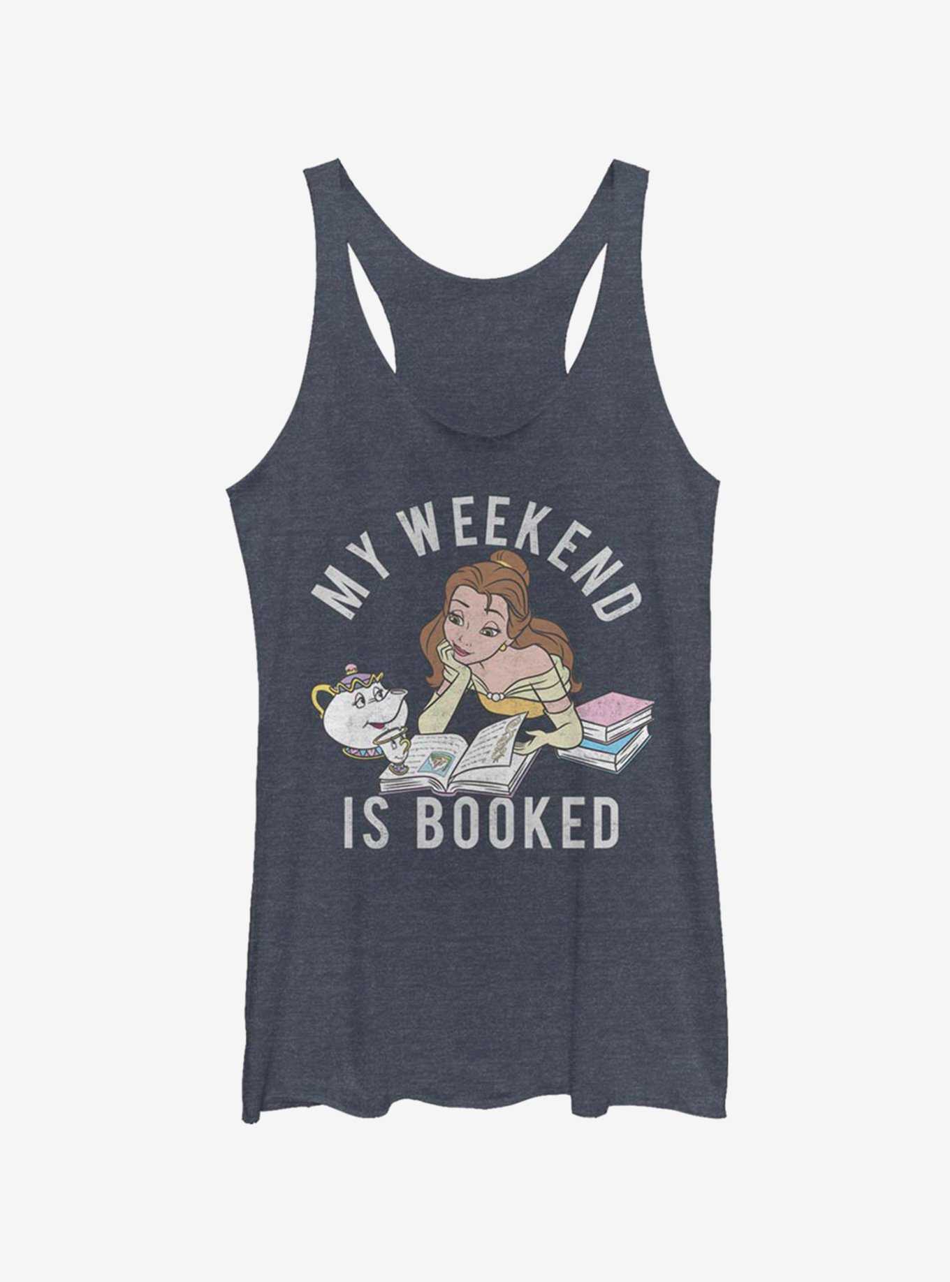Disney Beauty And The Beast Booked Womens Tank Top, , hi-res