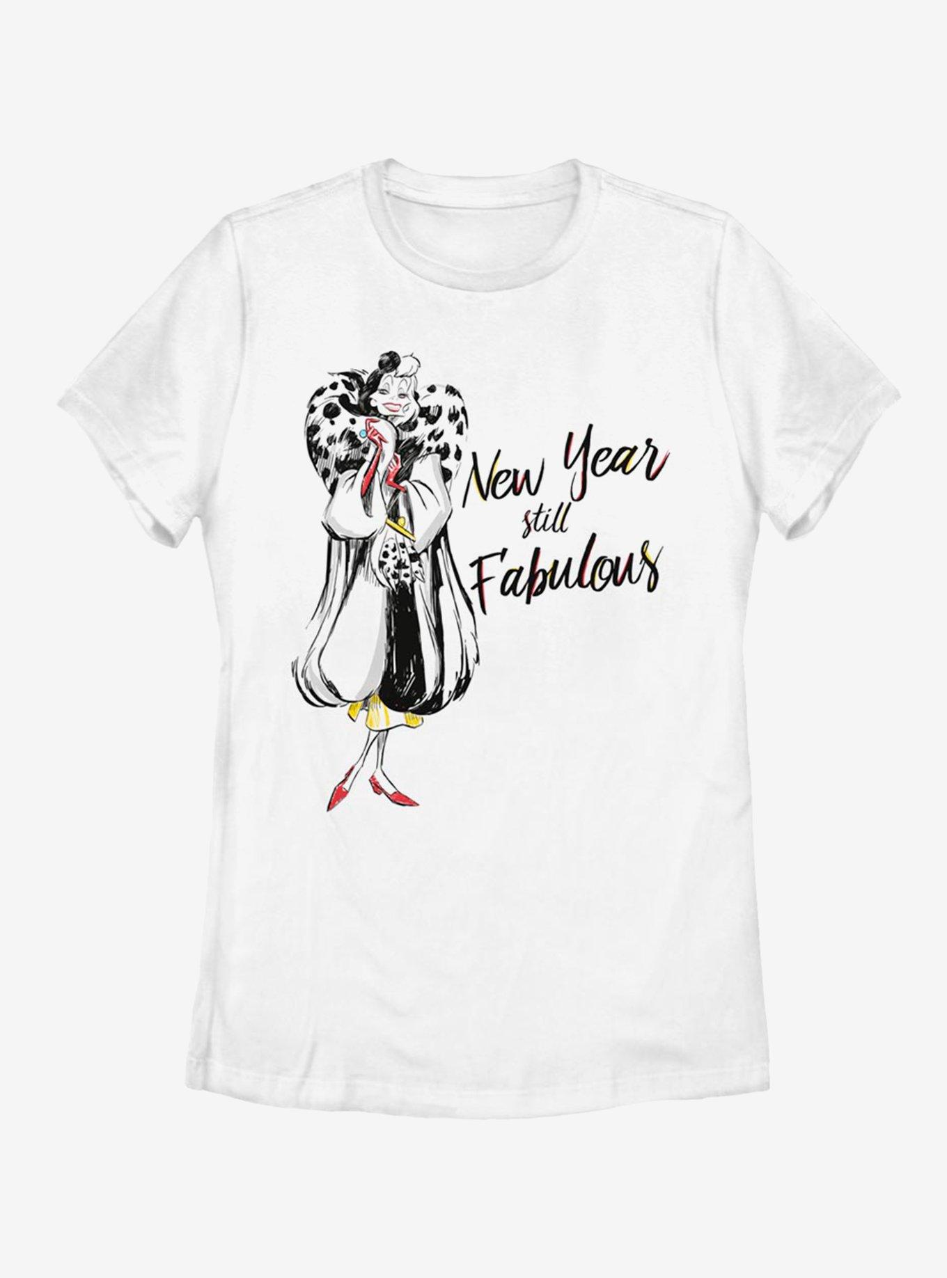 Disney 101 Dalmatians Cruella Couture Cruella Womens T-Shirt