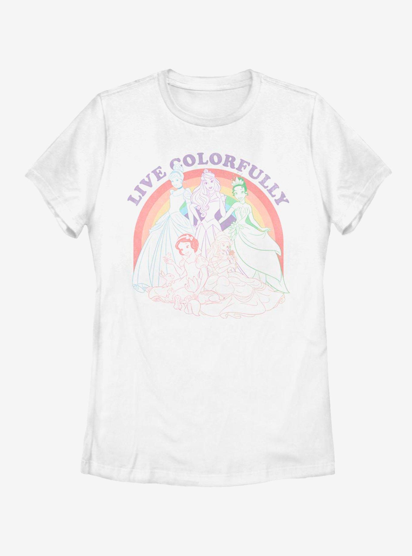 Disney Princesses Rainbow Princess Womens T-Shirt, , hi-res
